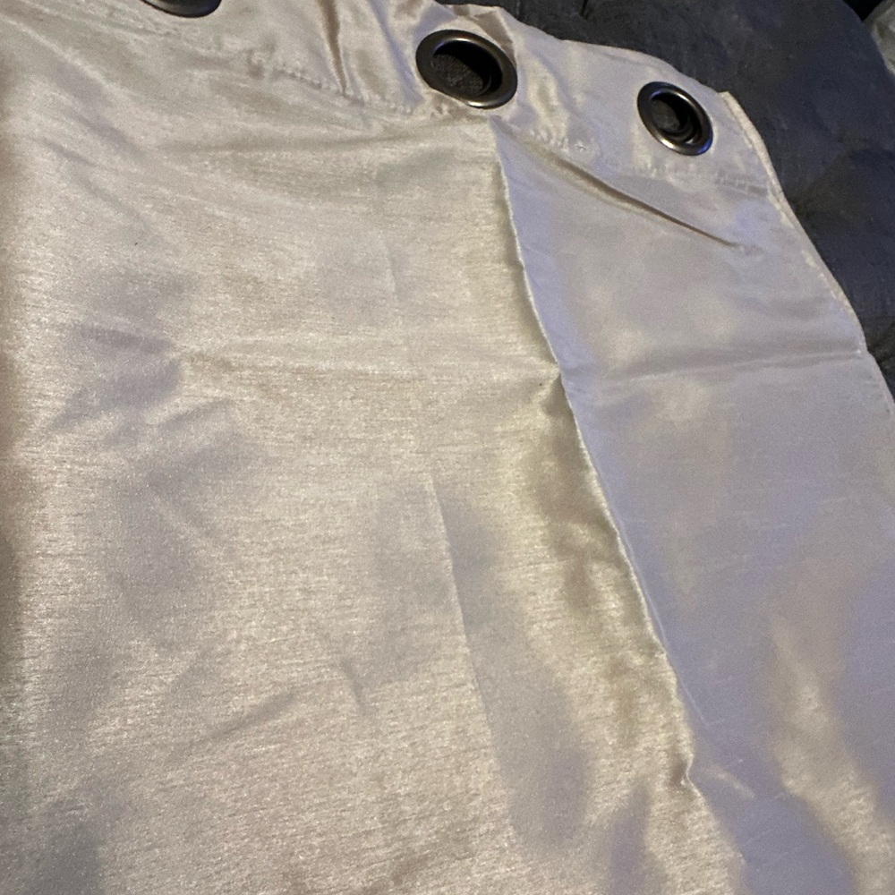 Elegant Cream Grommet Curtain Panels